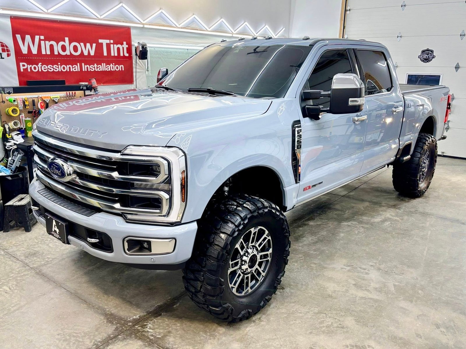 Commercial tint project